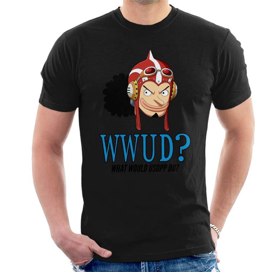 WWUD What Would Usopp Do One Piece Men’s T-shirt