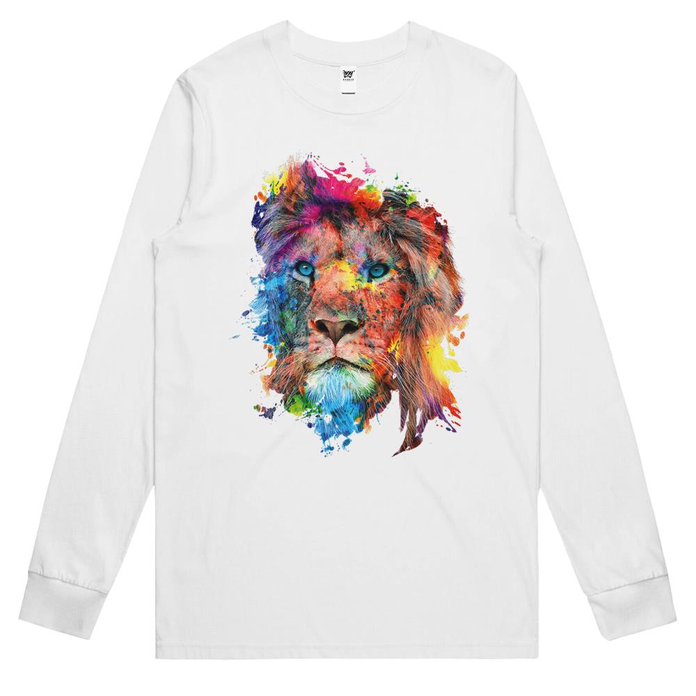 Lion Long Sleeve T Shirts