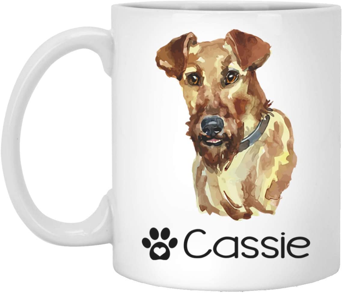 Personalized Erish Red Terrier Dog Mug – Pet Owner Gifts For Women – Gifts For Dog Lover – Erish Red Terrier Mom Dad Mugs – Dog Cups 15Oz