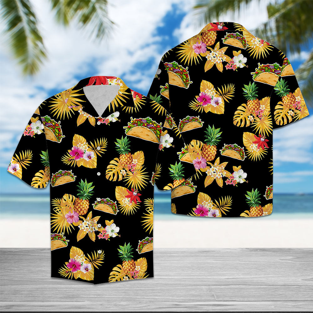 Tacos Bell Pineapple Tropical Hawaii Shirt Personalizedwitch Ha81715