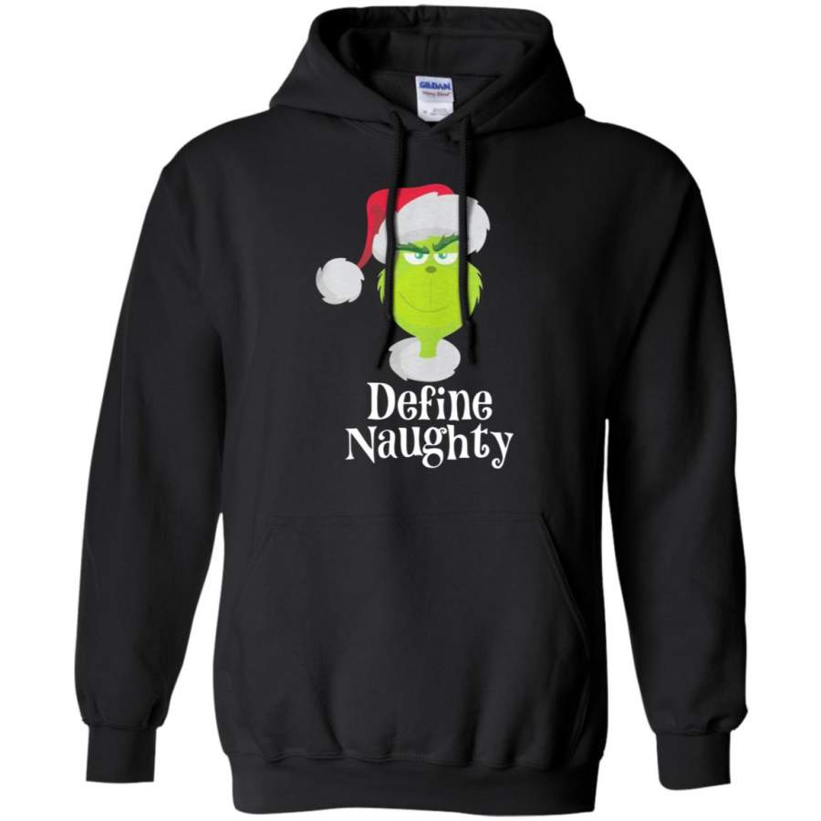 The Grinch define naughty Hoodie – Moano Store