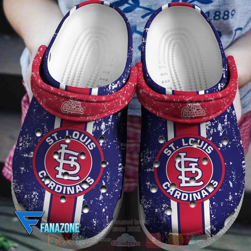 St. Louis Cardinals MLB Sport Crocs Clogs Crocband Shoes Comfortable For Men Women and Kids 2