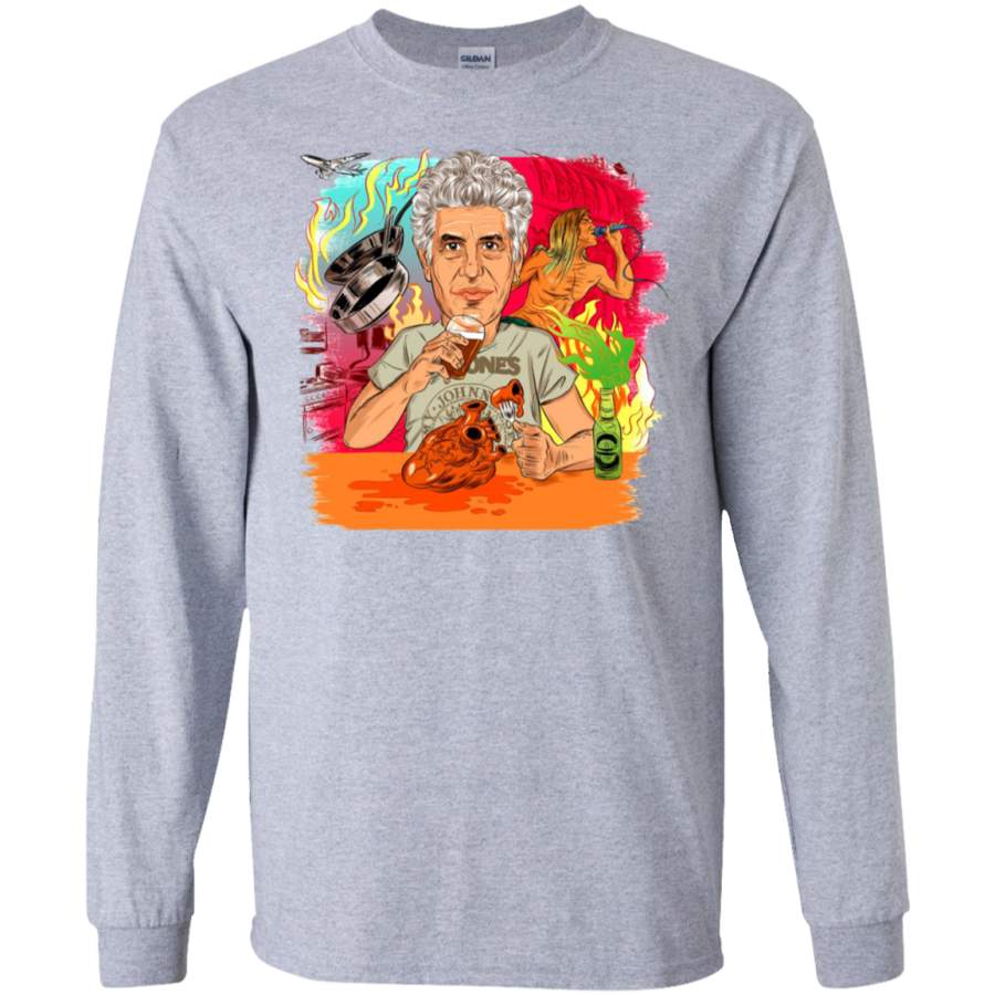 AGR Anthony Bourdain Long Sleeve T-Shirt