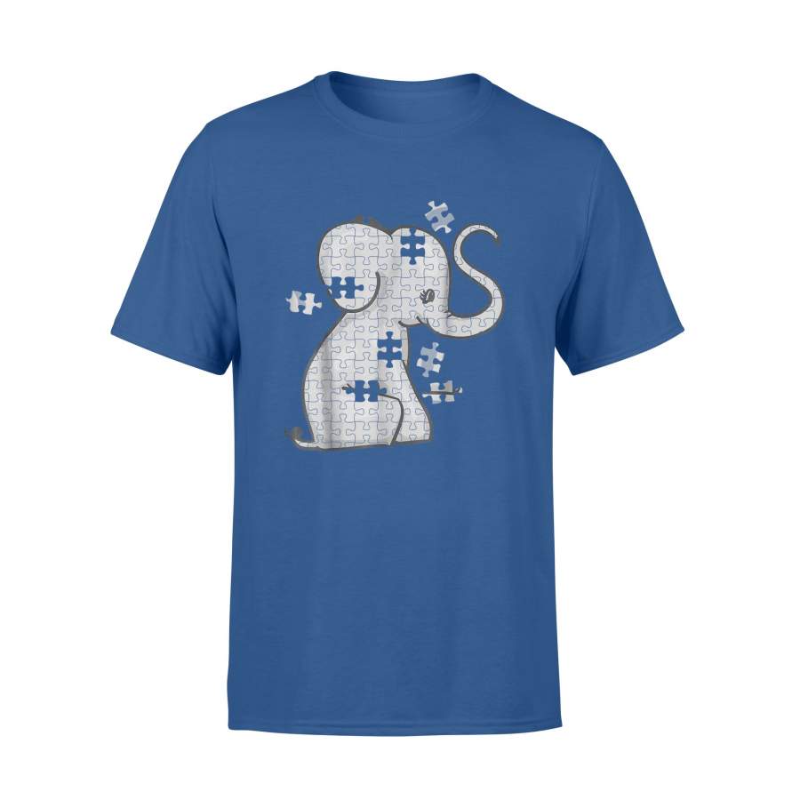 Autism Awareness Puzzle Elephant – Perfect Gift T-Shirt | Autism Awareness Shirt