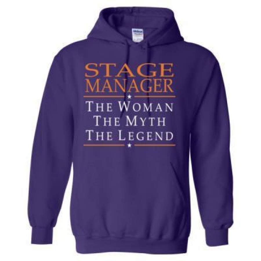 AGR Stage Manager The Woman The Myth The Legend – Heavy Blend™ Hooded Sweatshirt