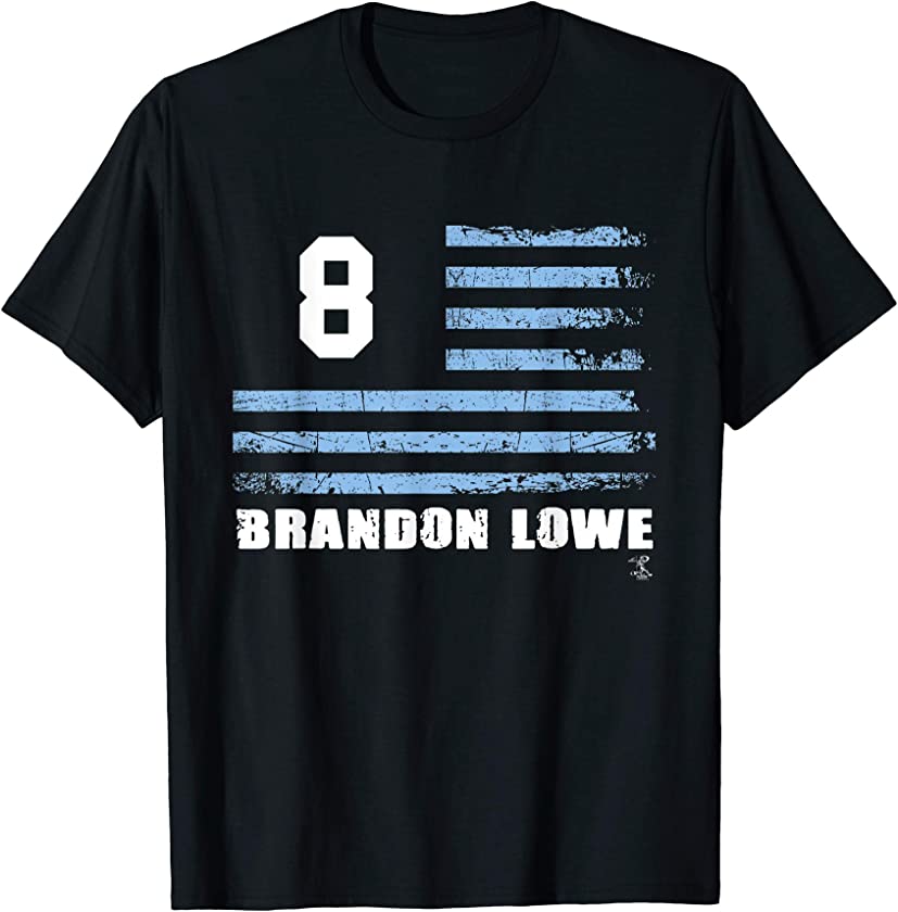 Brandon Lowe Vintage Flag Gameday T-Shirt