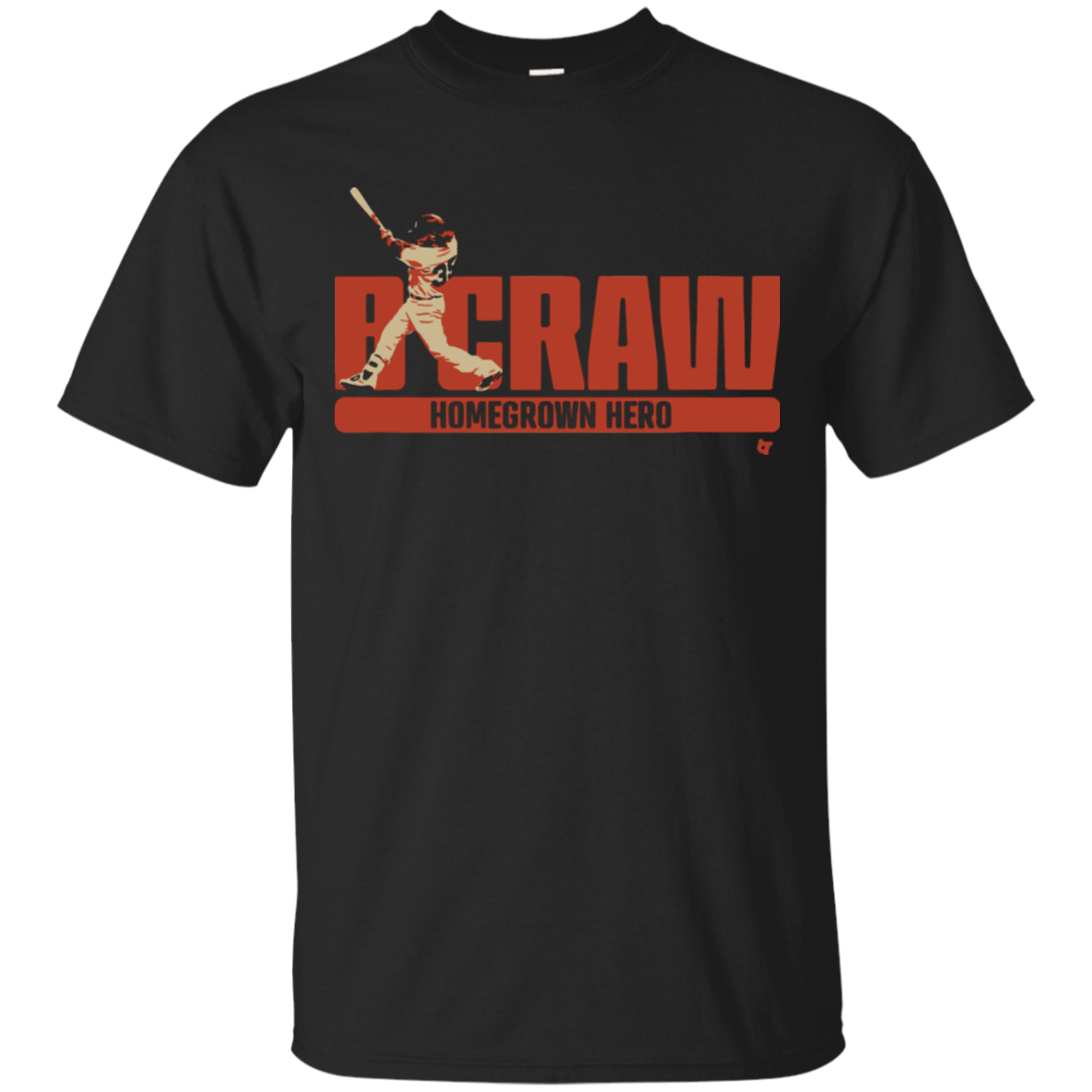 B Craw Shirt Brandon Crawford San Francisco Giants 2018 shirt Cotton Shirt