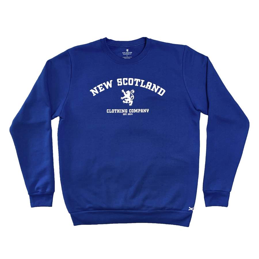 The Weekend Sweatshirt – Collegiate Lion in Royal