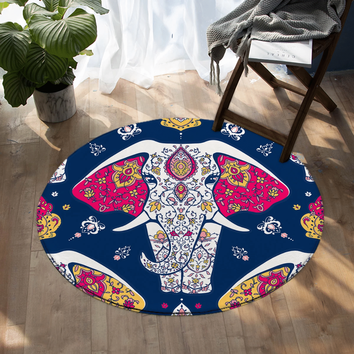 Ritual Elephant Rug Living Home Decor