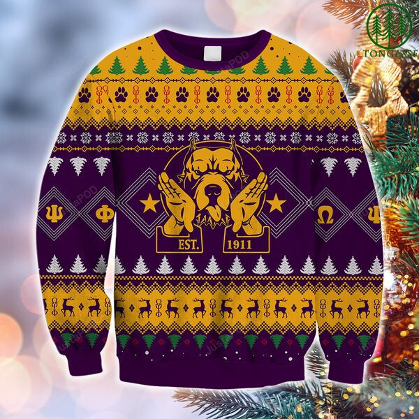 Omega Psi Phi 1911 Ugly Sweater