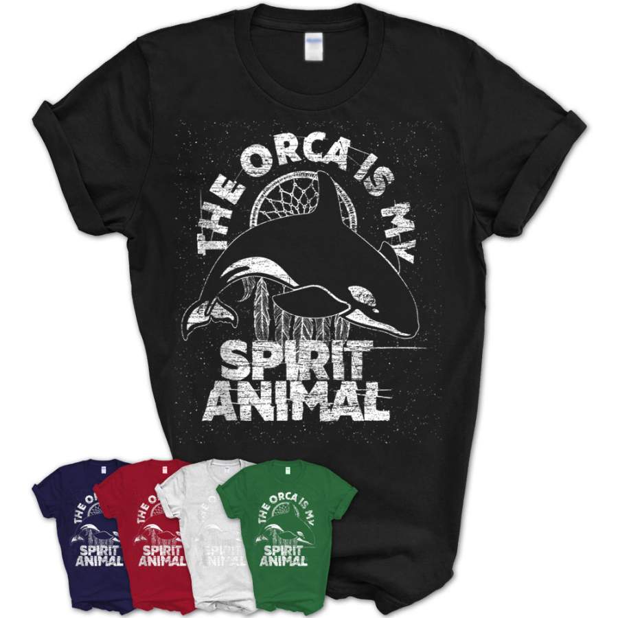 The Orca Is My Spirit Animal – Vintage Killer Whale Tank Top