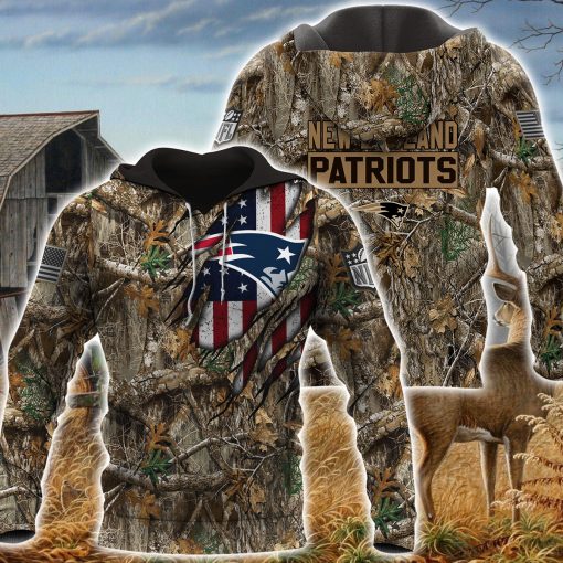 11-New England Patriots– TShirt, Hoodie, Sweatshirt… Realtree Camo