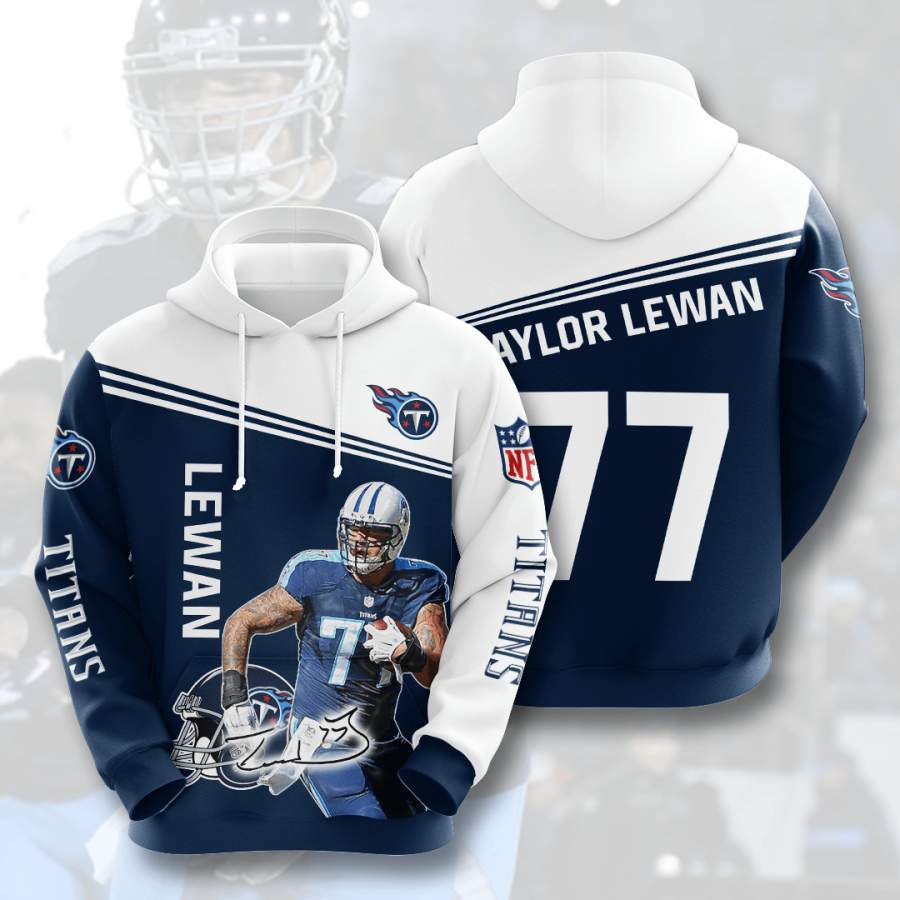 Tennessee Titans Taylor Lewan Hoodie 3D Style4977 All Over Printed