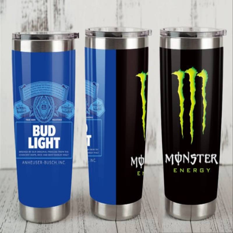 Bud Light Monster Energy Tumbler – LIMITED EDITION