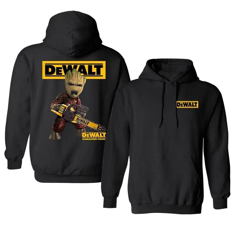 Grooot With Logo Dewalt Shirt, Unisex Shirt for Comfort and Adventure, Pullover Cotton Menswear,Holiday outfits 2025,Graphic tees women,Men,Streetwear,Shirts men,Shirts women,Casual
