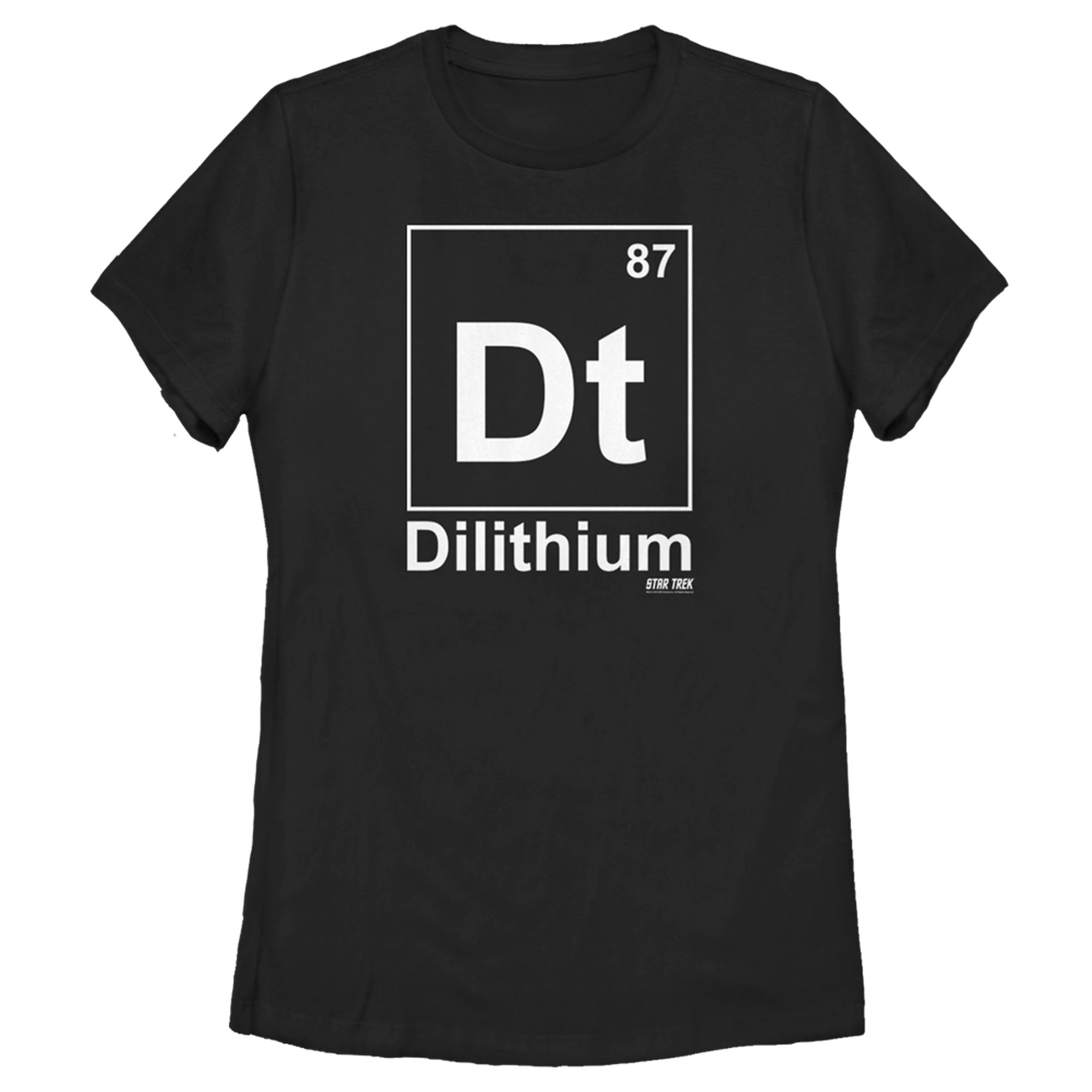 Women’S Star Trek Dilithium Element #87 T-Shirt