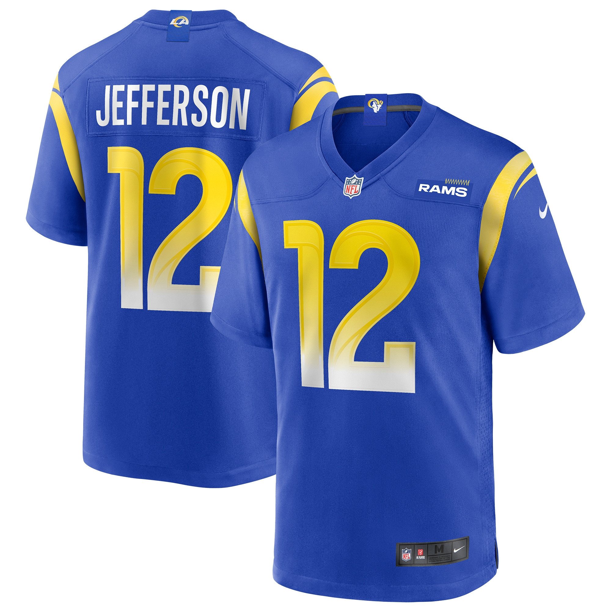 Van Jefferson Los Angeles Rams Player Game Jersey – Royal NFL