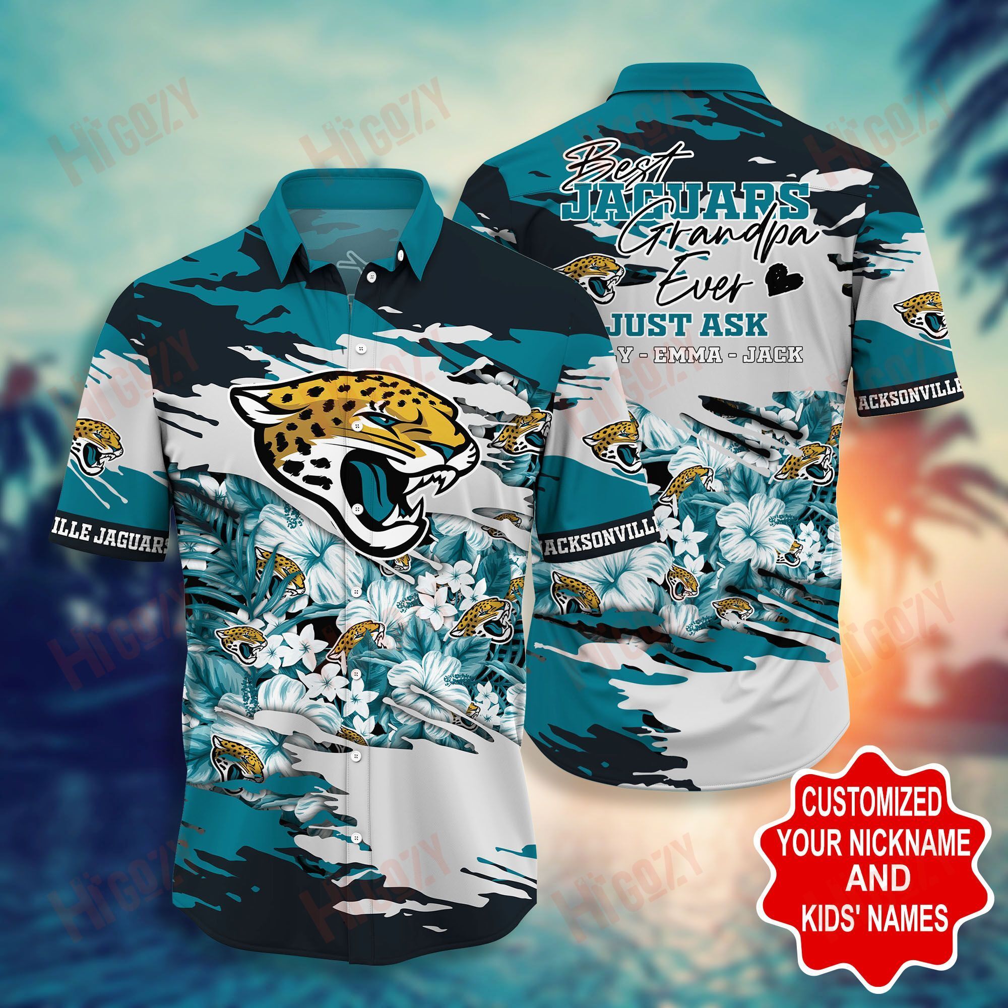 Jacksonville Jaguars Hawaiian Shirt Short Style Hot Trending Summer Ha28917