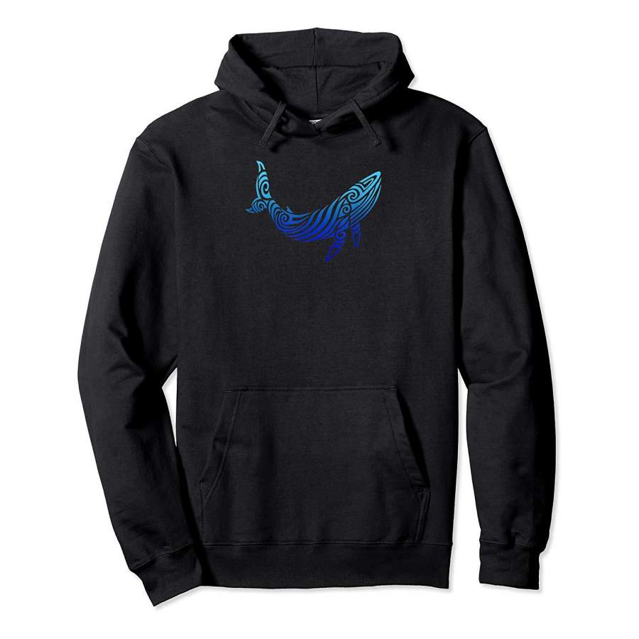 Shirt Whale Hawaiian Maori Tattoo Tribal Art Hawaii Style Hoodie