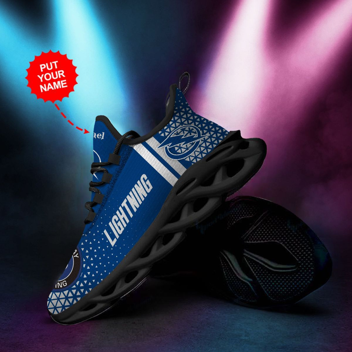 Tampa Bay Lightning Custom Personalized Max Soul Sneakers Running Sports Shoes For Men Women