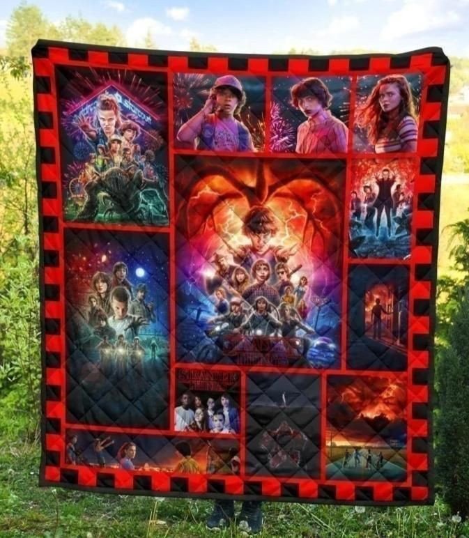 Stranger Things Movie Film Quilt Blanket For Fan – Corethermax