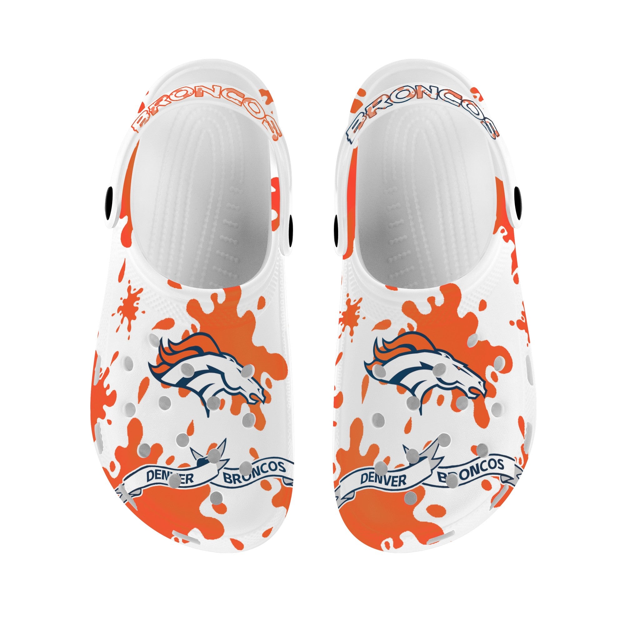 Denver Broncos Big Logo Crocs