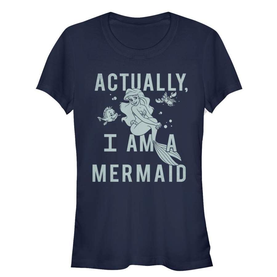 The Little Mermaid Junior’s Ariel Actually Mermaid  T Shirt