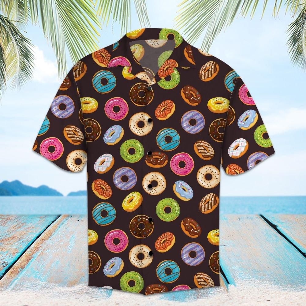 Amazing Donut Aloha Hawaiian Shirt Colorful Short Sleeve Summer Beach Casual Shirt For Men And Women