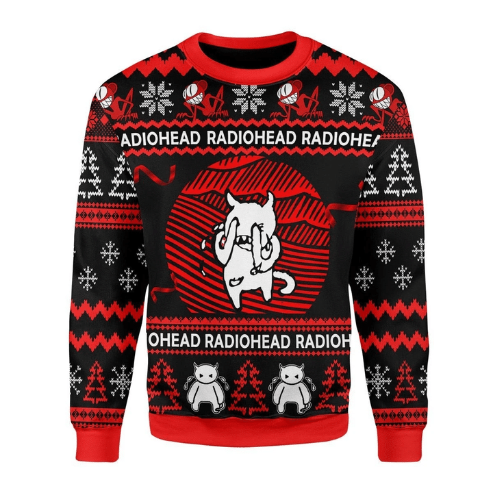 Cat Ugly Christmas Sweater | For Men & Women | Adult | Us6335