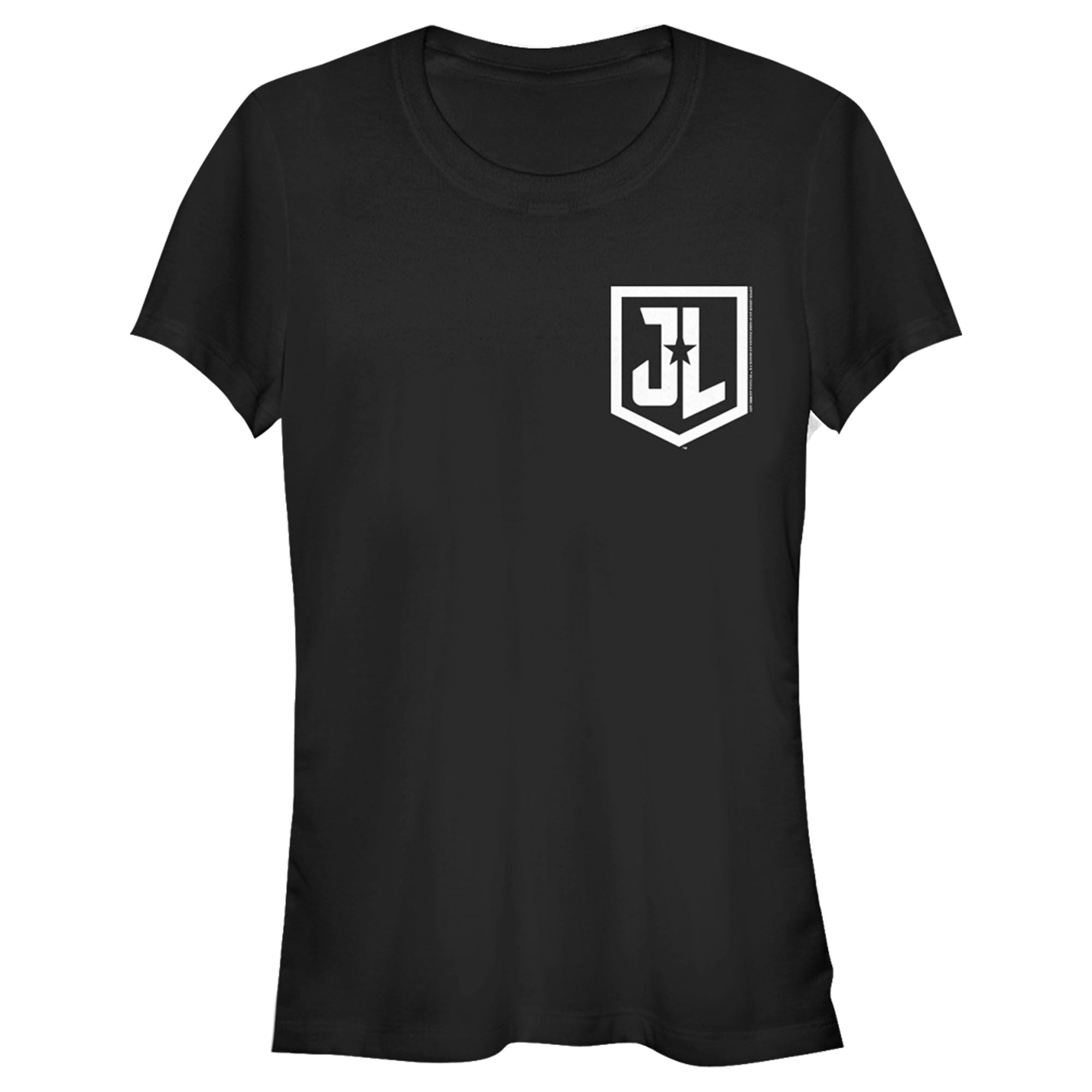 Zack Snyder Justice League Junior’S Pocket Logo  T-Shirt