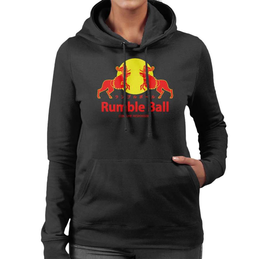 Rumble Ball One Piece Women’s Hooded Sweatshirt
