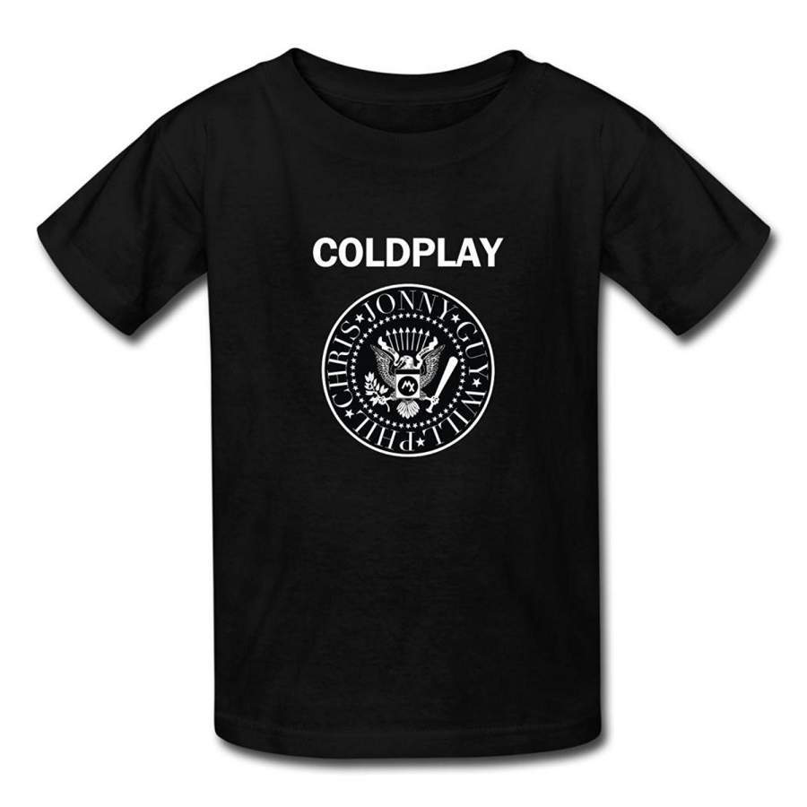 Wbg Diy Kids Coldplay Poster Men Tee Shirt