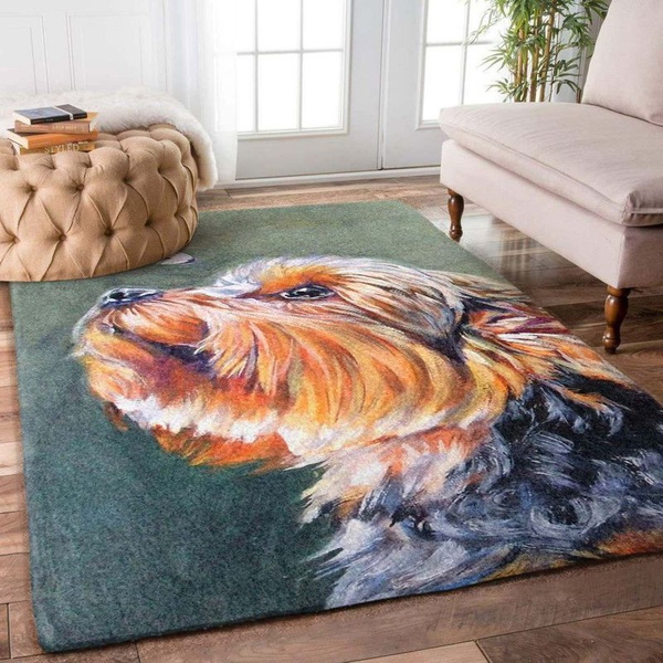 Yorkshire Terrier 1 Area Rug Living Room Rug Home Decor Floor Decor VH3