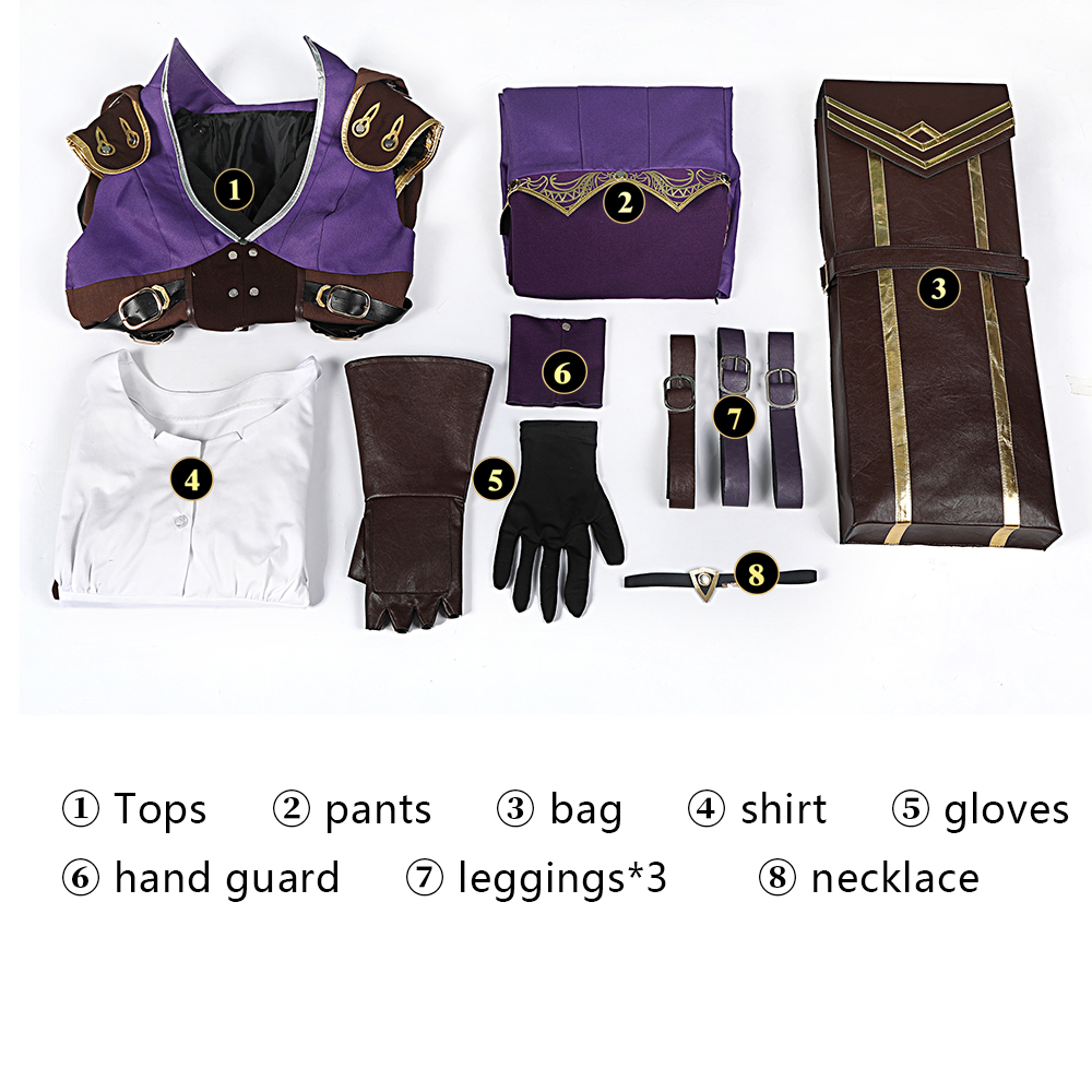 Anime Game LOL Caitlyn Violet Battle Of Two Cities Suit Daily Uniform Cosplay Costume Halloween Women Caitlyn Kiramman alx