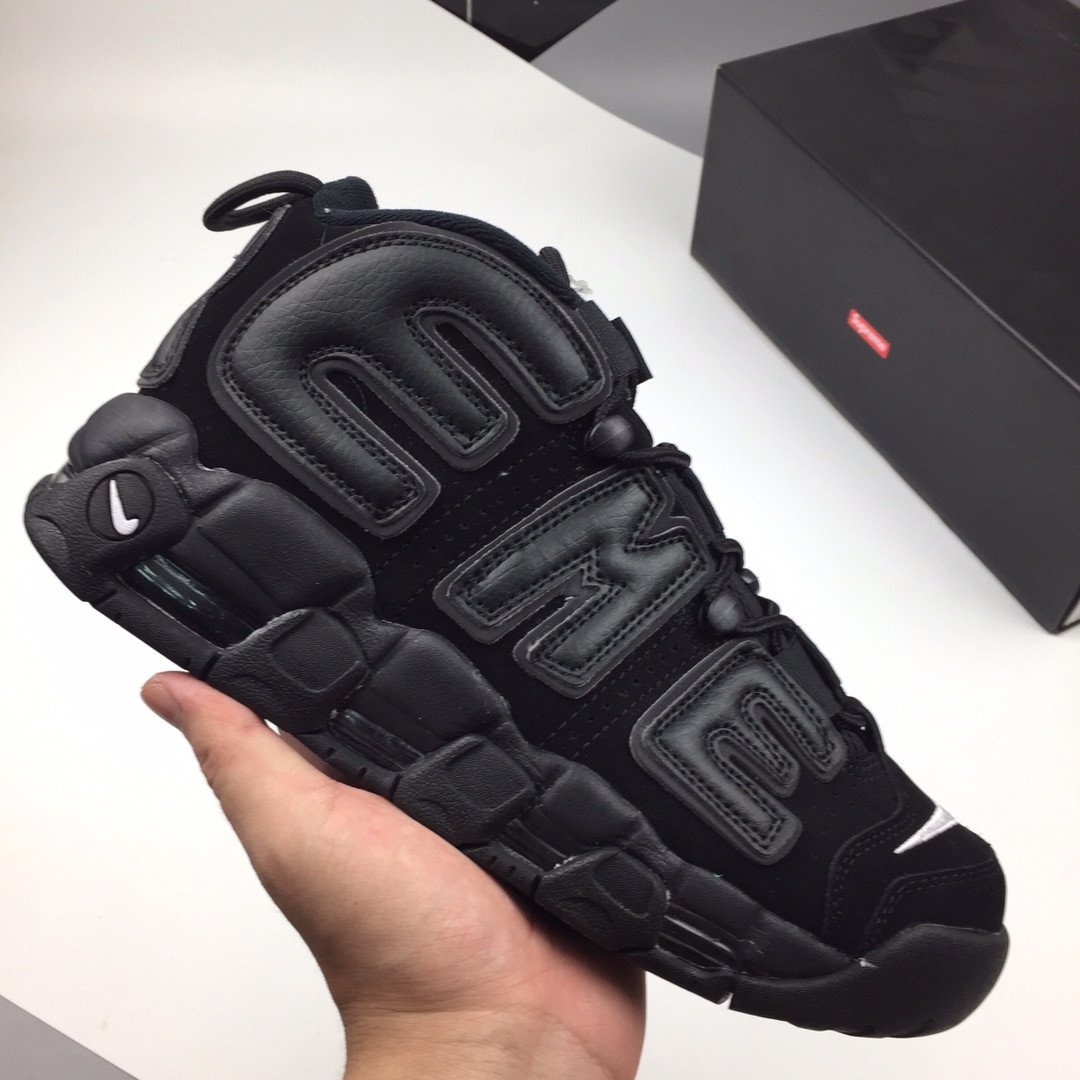 Supreme x Nike Air More Uptempo Suptempo Black 5338728