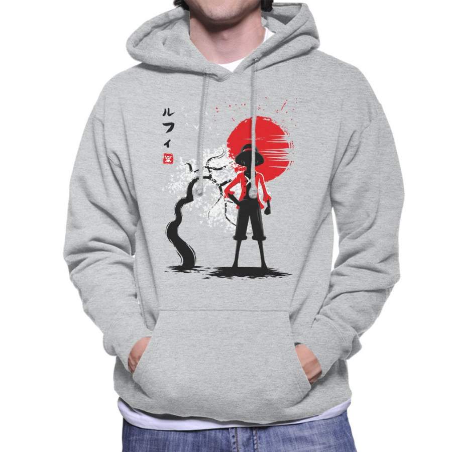 One Piece Japanese Style Men’s Hooded Sweatshirt