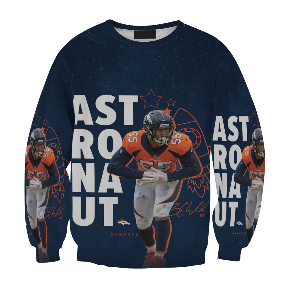 Denver Broncos Bradley Austin Chubb2 Gift For Fan 3D Full Printing Sweatshirt