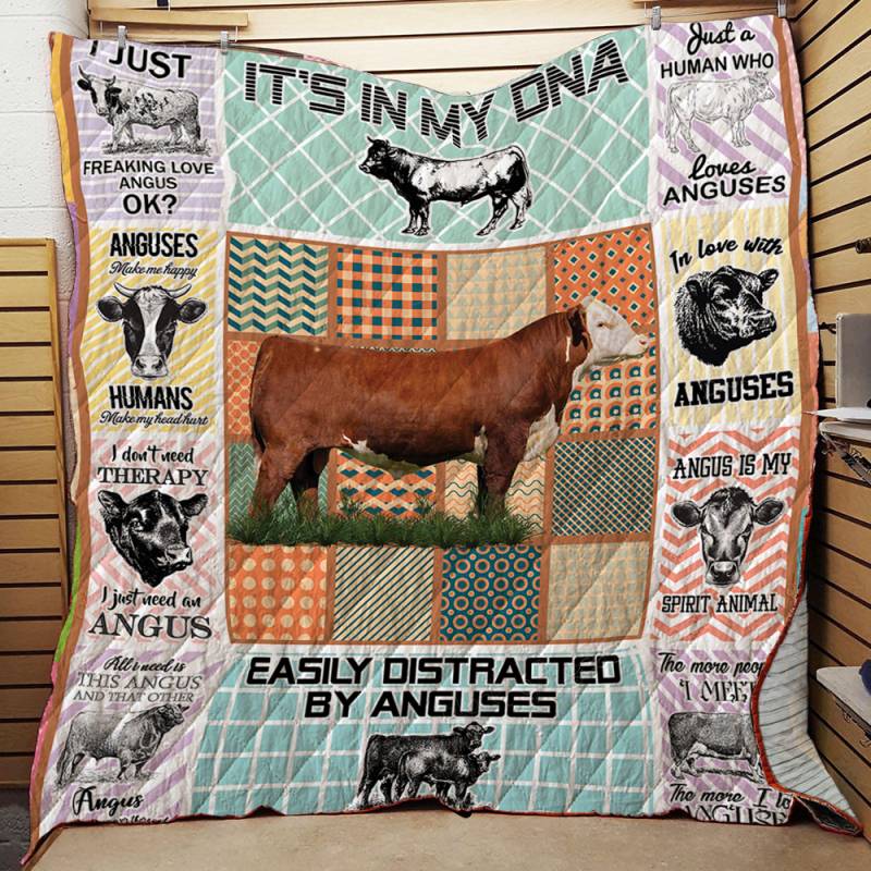 Angus is my spirit animal – Quilt TT190914