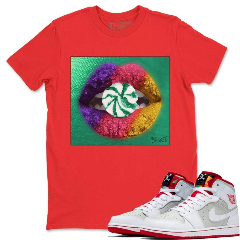 Lips Candy T-Shirt – Air Jordan 1 Hare Mid