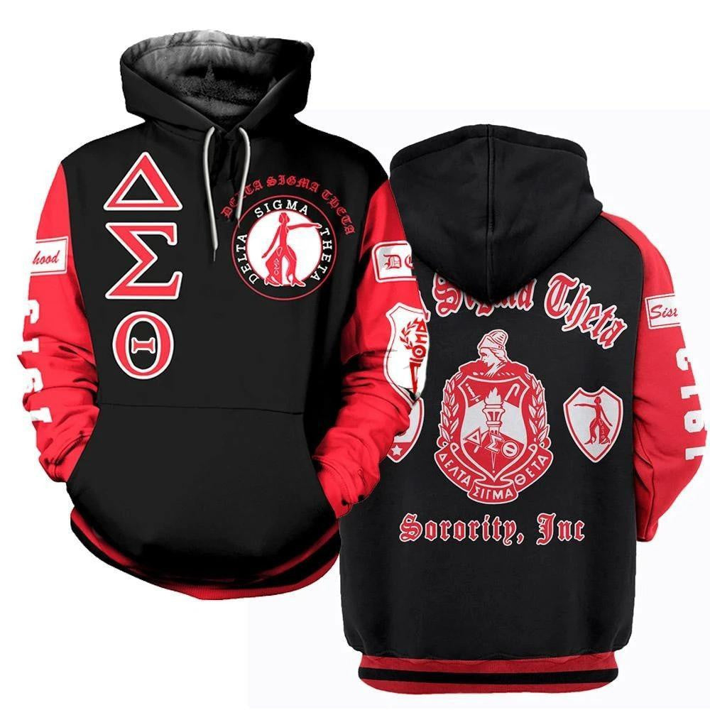 Sisterhood Delta Sigma Theta Hoodie Ver2