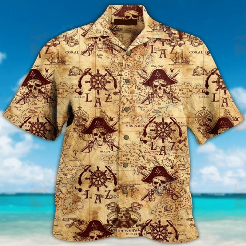 Unisex CP Pirate Hawaiian Shirt