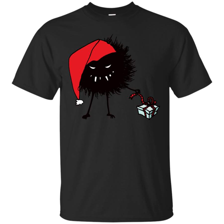 EVIL CHRISTMAS BUG – Evil Christmas Bug With Present T Shirt & Hoodie