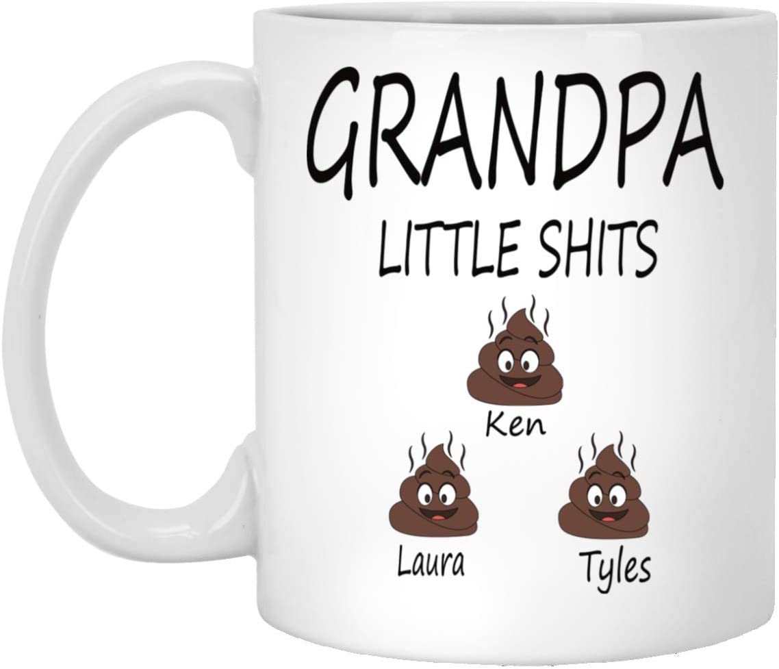 Funny Father’S Day Mug – Personalized Fathers Day Gift – Funny Grandpa Mug – Gift For Grandpa – Personalized Coffee Mug – Mugs For Men – Funny Coasters 11Oz