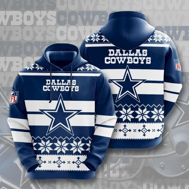 Dallas Cowboys 12 Unisex 3D Hoodie Gift For Fans