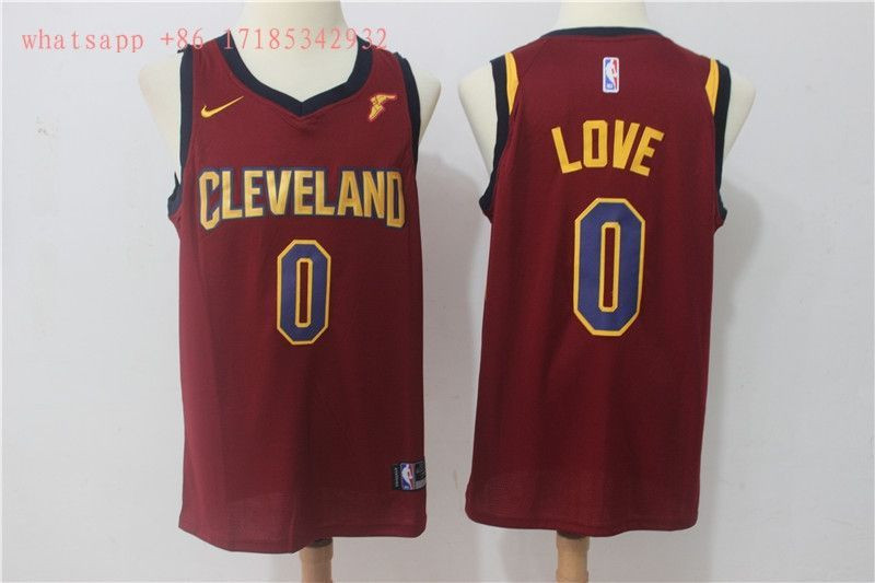 Cleveland Cavaliers Kevin Love #0 2020 NBA New Arrival Red Jersey