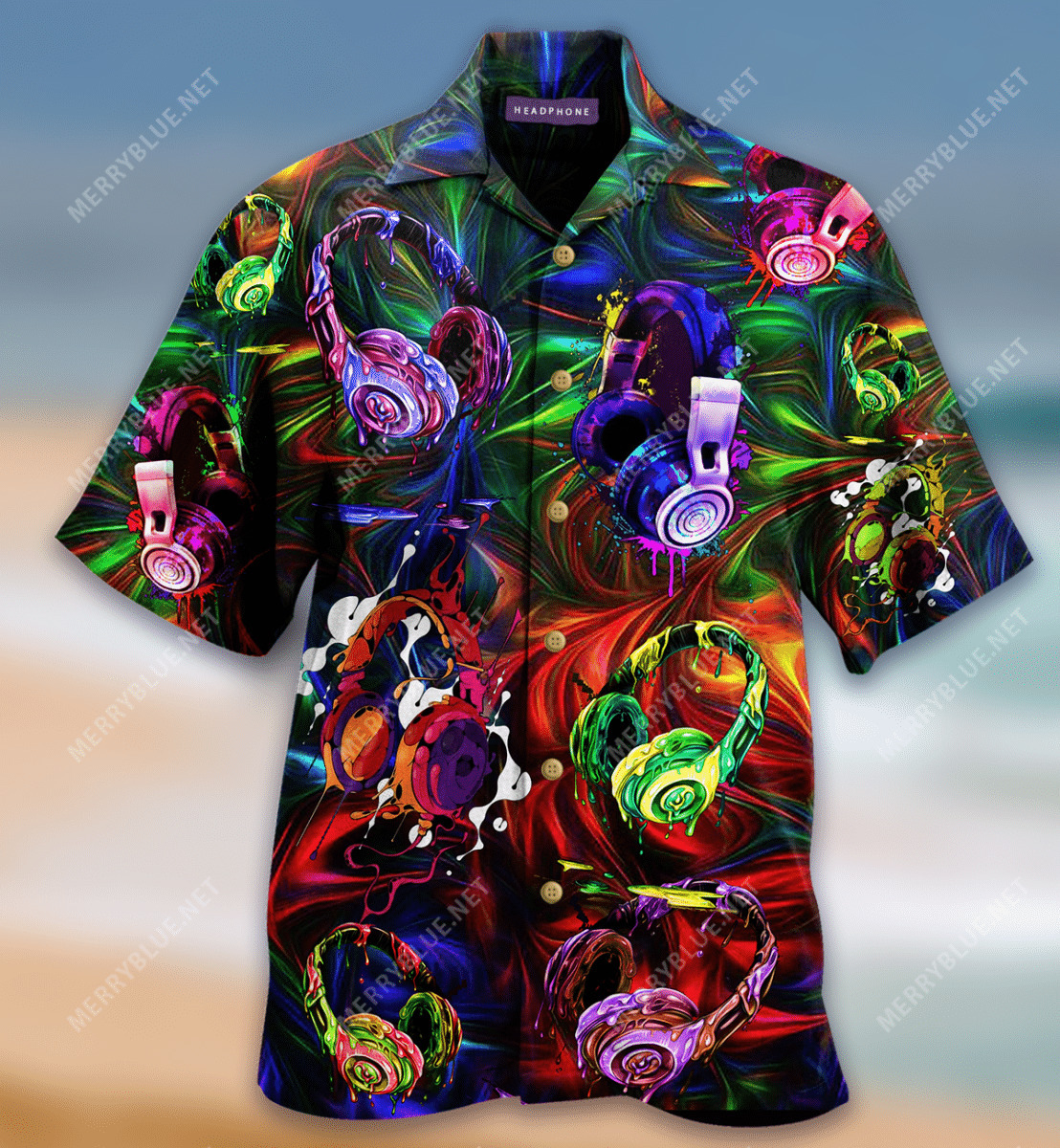 Amazing Headphone Unisex Hawaiian Shirt