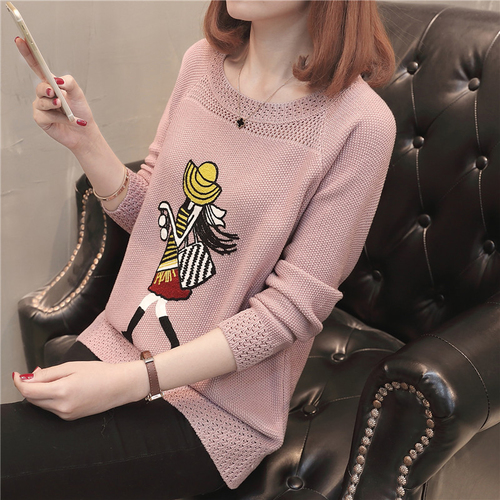 Cheap wholesale 2018 new summer Hot selling women’s fashion casual warm nice Sweater L403 alx