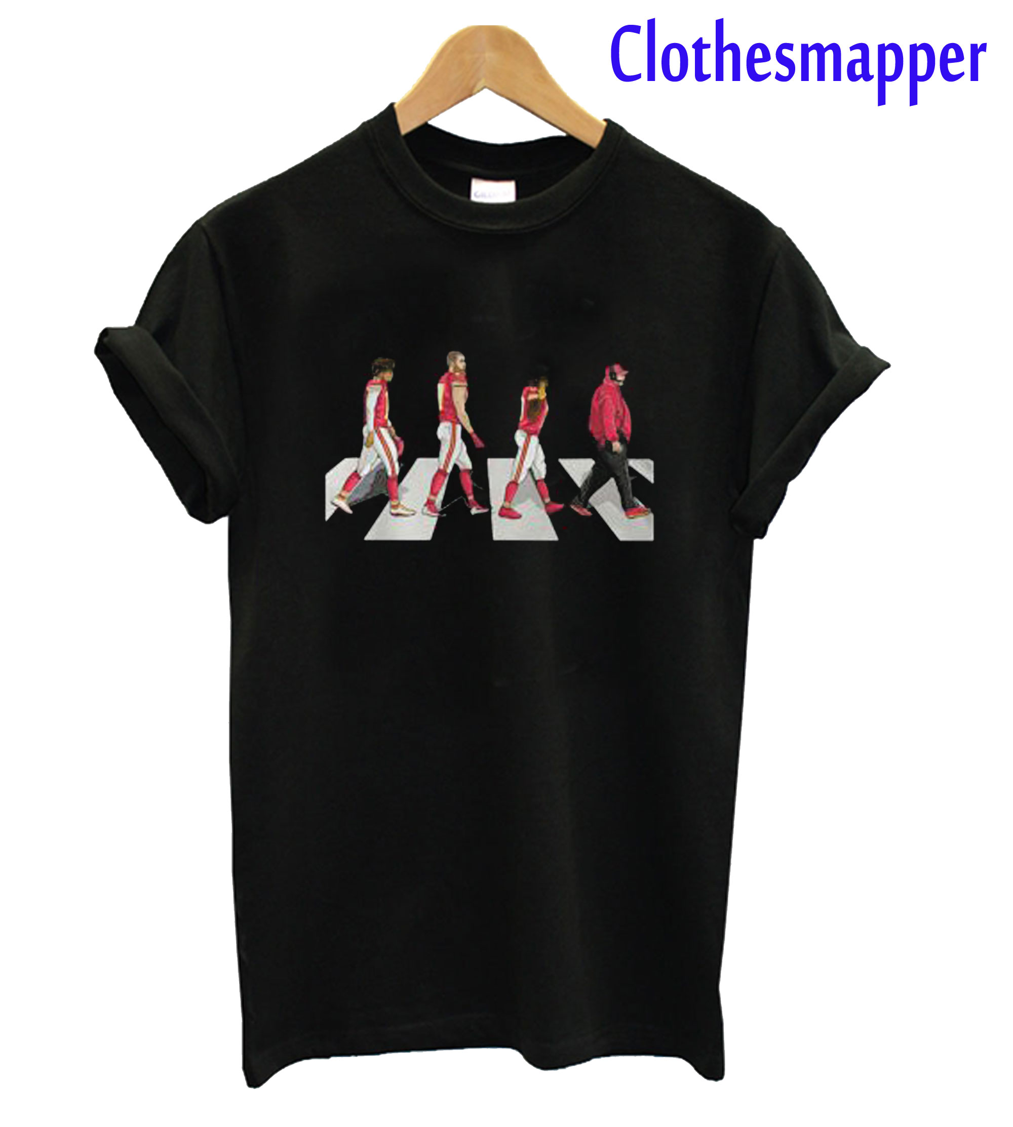 Kansas City Chiefs Abbey Road T-Shirt