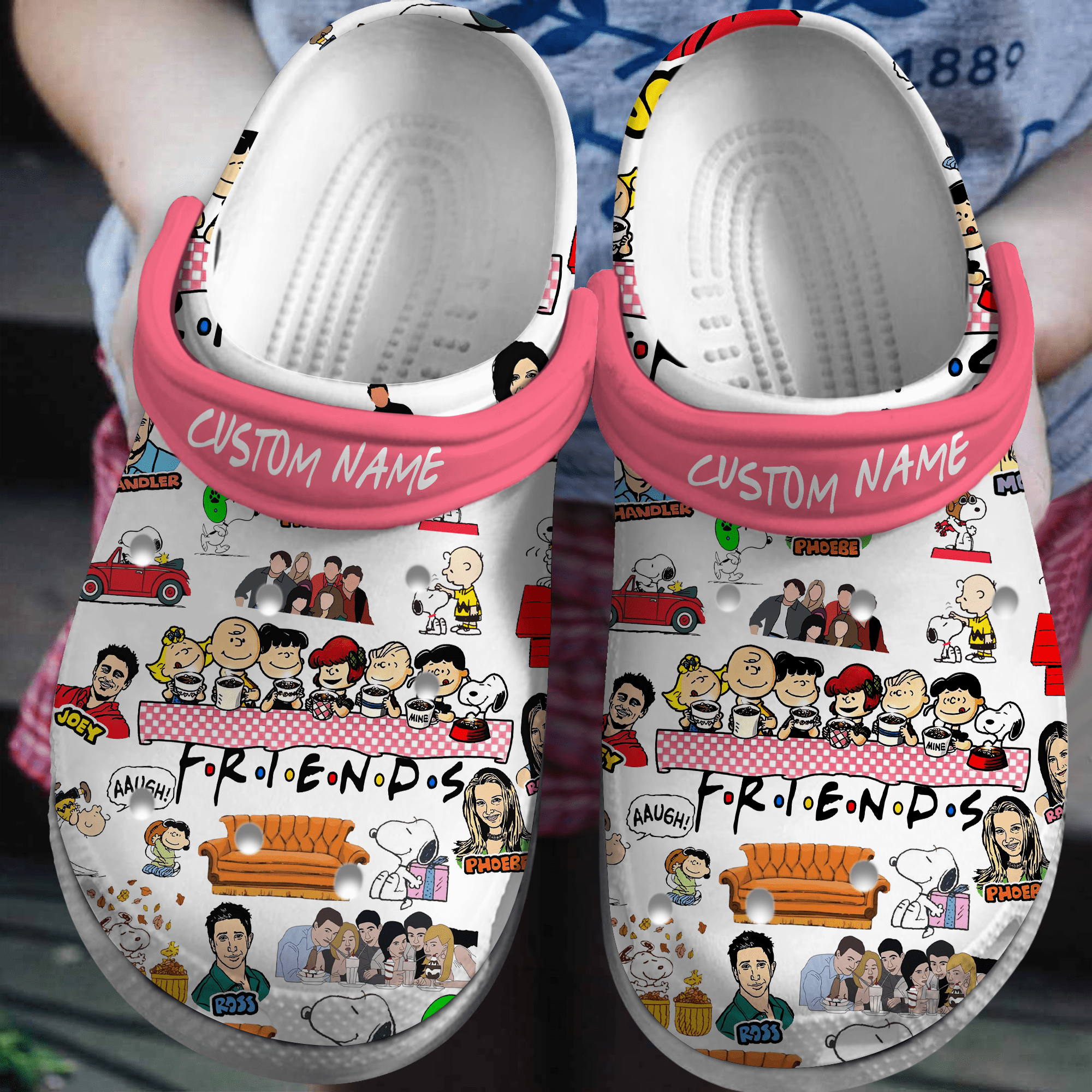 Friends Tv Series Crocss Clogs For Men Women And Kid Bm1411-1064