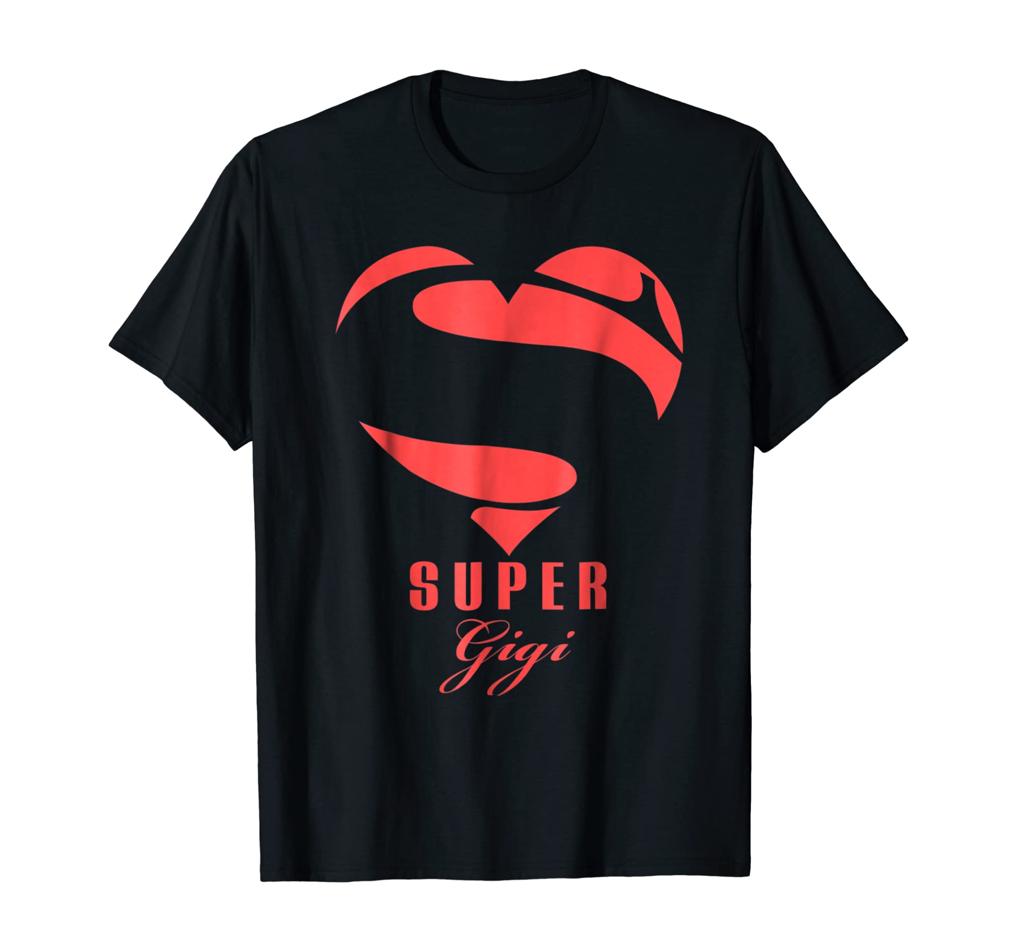 Super Gigi Superhero Gigi T Shirt Gift Mother Father Day